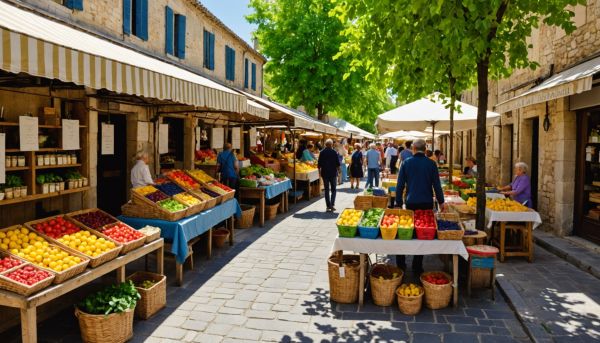 L'Isle-sur-la-Sorgue : un marché provençal vibrant et authentique